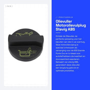 Olio per motore sostitutivo per Punto Grande - Materiale ABS resistente - Codice OE 71740676 - Progettato per un utilizzo prolungato - Olio motore con imboccatura