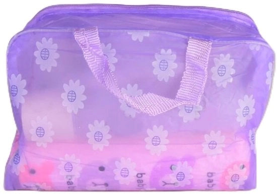 Bagnetto Portatile - Impermeabile - Contenitore di Spugna - Design Compatto - Funzionale Multifunzionale - PVC di Alta Qualità - Dimensioni 20x9x16cm