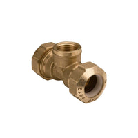 Raccordo femmina in ottone per polietilene