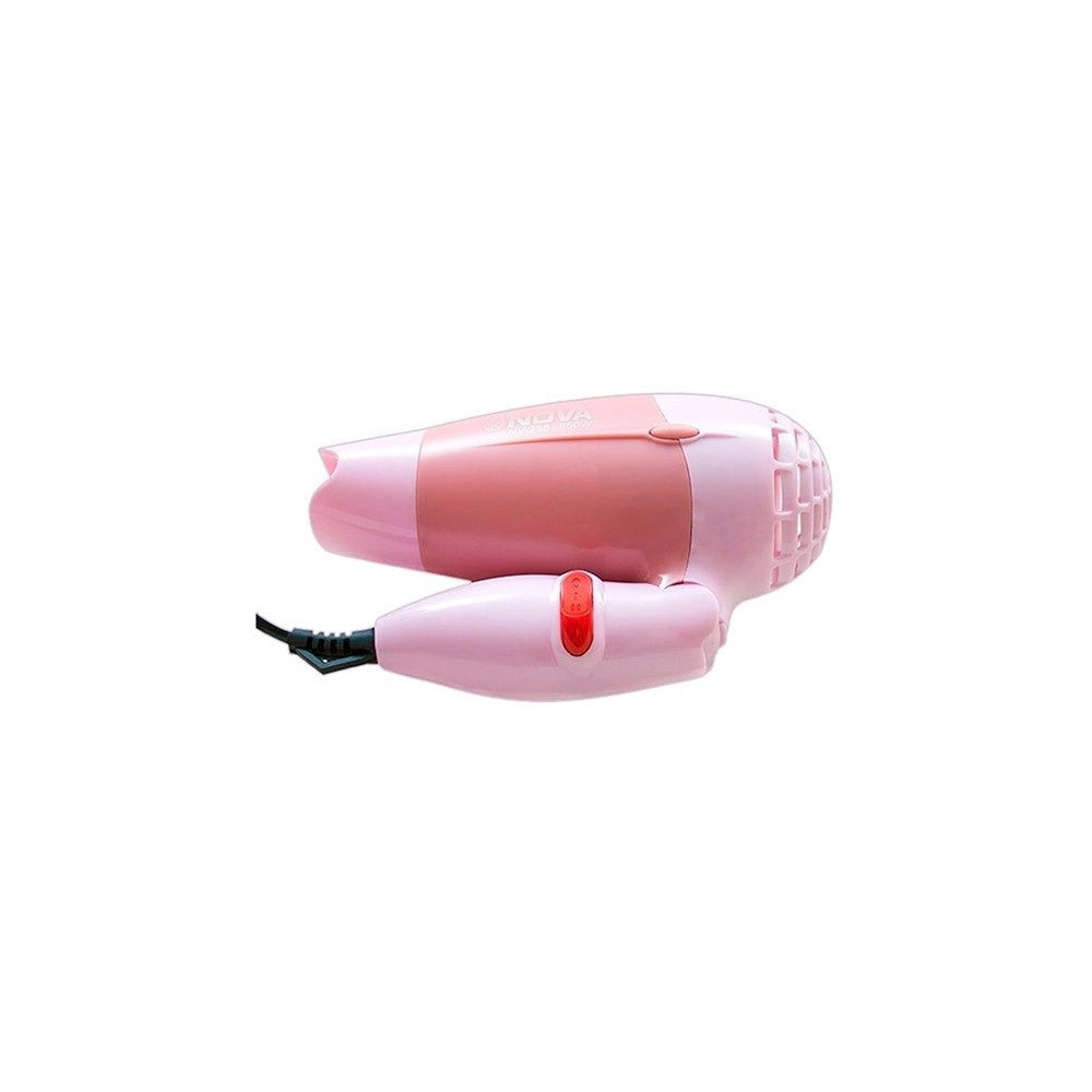 Trade Shop - Asciugacapelli Phone Nova Nv-258 850w 2 Velocita' E 3 Temperature Da Viaggio -