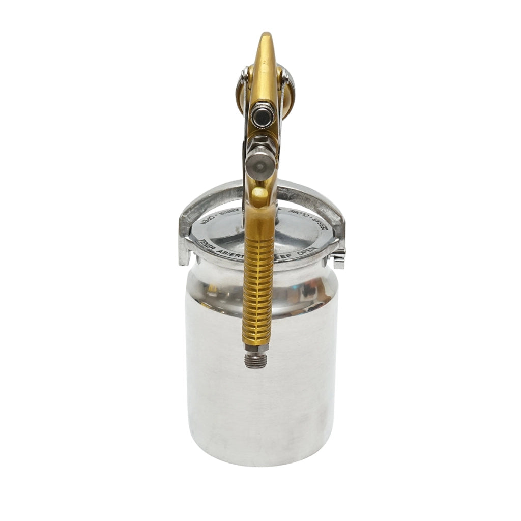 Pistola per verniciatura ad aria compressa da 1000 ml, portata 160-240 ml/min, ugello 1,8 mm, pressione max 3,5 bar Crownman