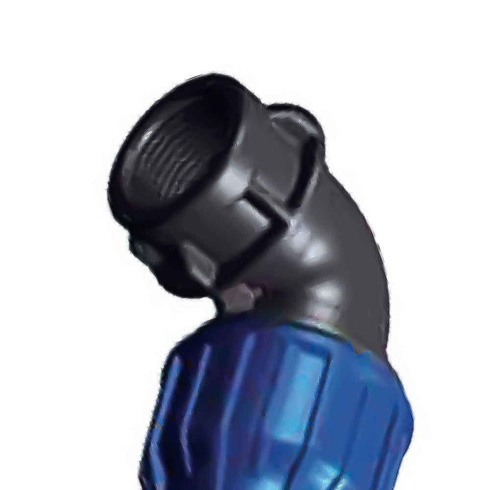 Raccordo curvo femmina in polipropilene