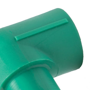 Gomito a 90â° mf in ppr polipropilene verde