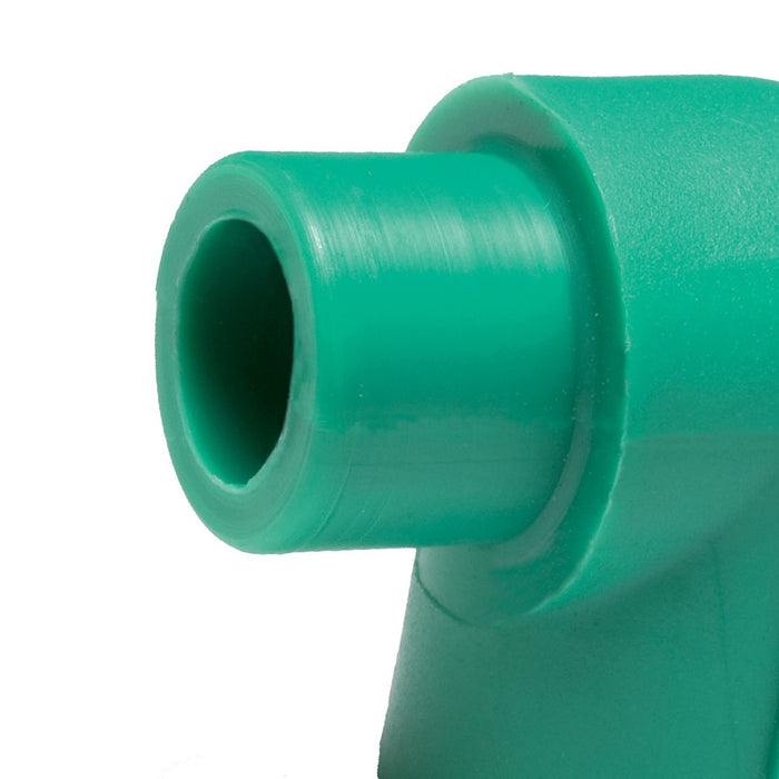 Gomito a 90â° mf in ppr polipropilene verde