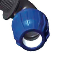 Raccordo curvo maschio in polipropilene