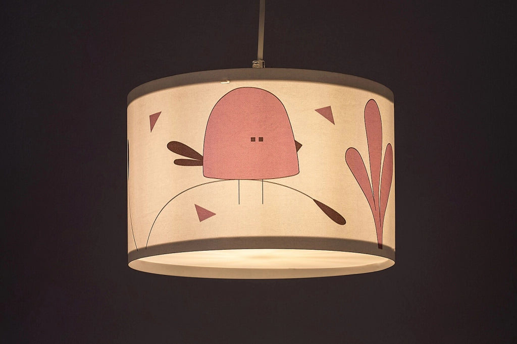 Lampada a sospensione bimbi Rabalux Fowly uccellino E27