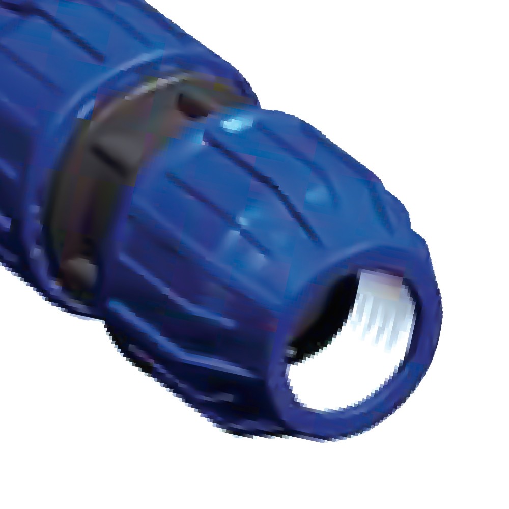 Raccordo diritto doppio in polipropilene