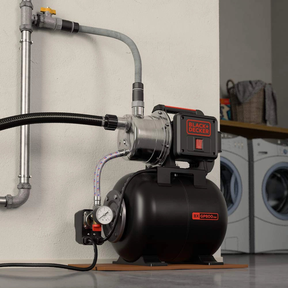 Elettropompa con Autoclave 800 Watt 3500 Litri H Black Decker BXGP800XBE