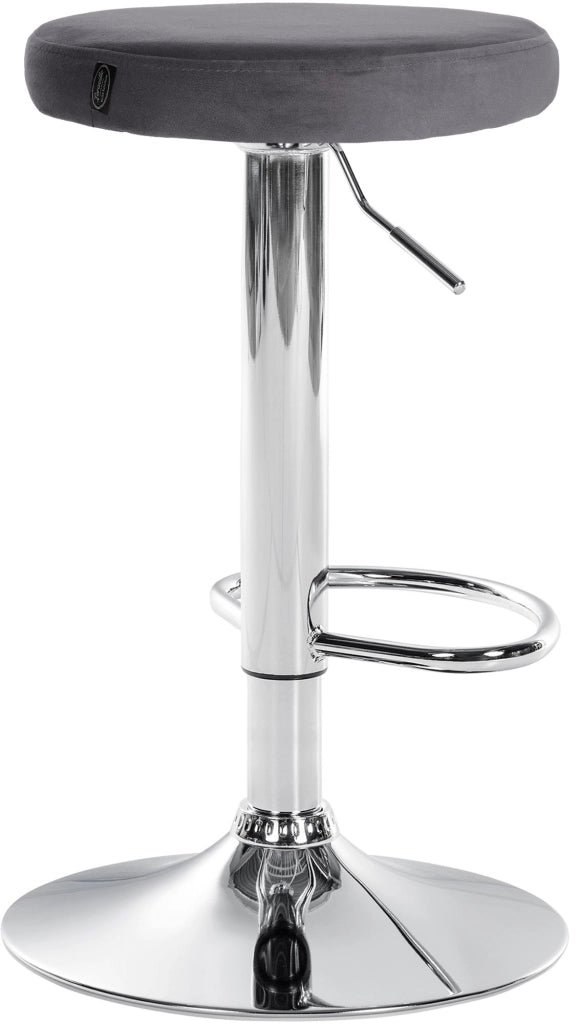 Barhocker Ponte Samt chrom