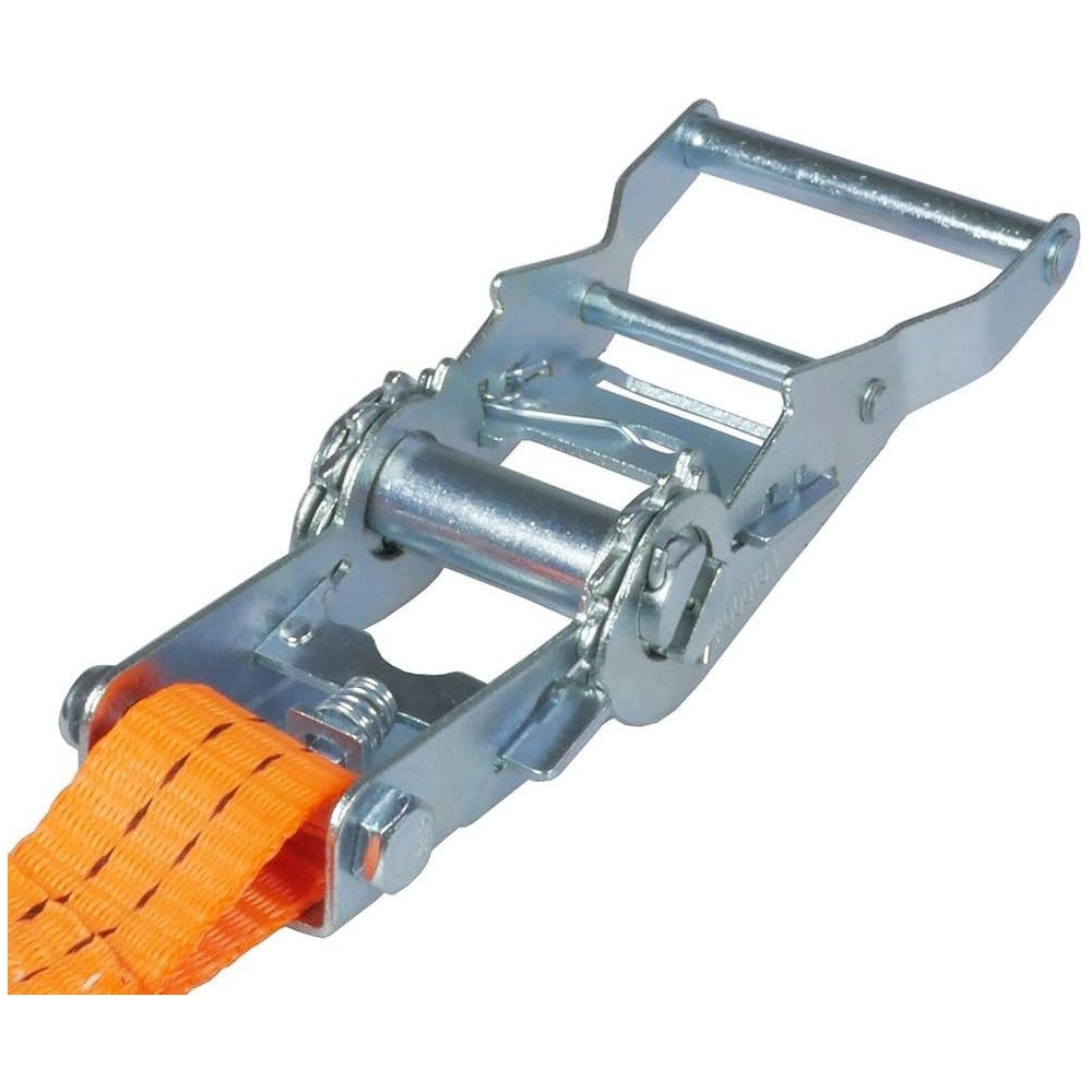 Trade Shop - Cinghia Di Tensione 10mtx50mm Con Cricchetto Tirante Fasce Cricchetto Ancoraggio -