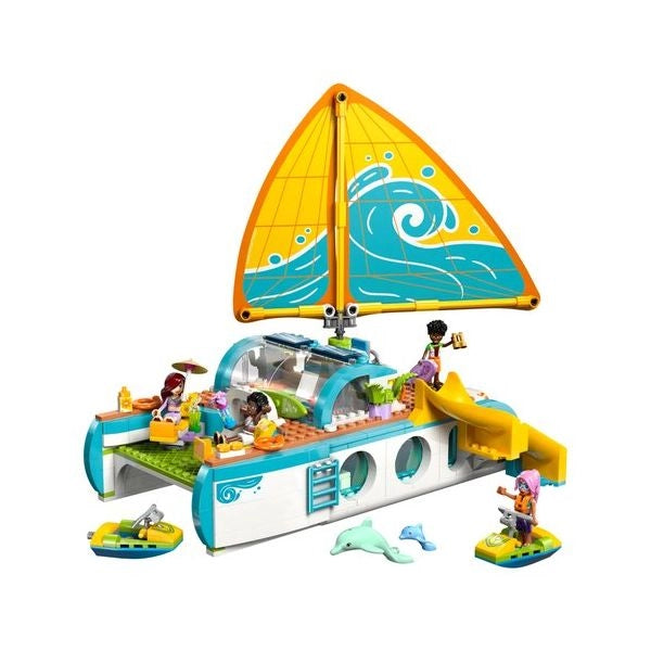 Costruzioni lego 42664 friends avventura sul catamarano