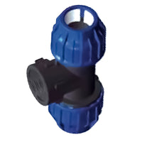 Raccordo "t" femmina in polipropilene