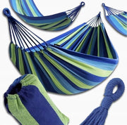 Hangmat XXL per 2 Persone - 260 x 160 cm, Stile Brasiliano, Incluso Cavi e Tasca di Ripiegamento, Massimo 200 kg