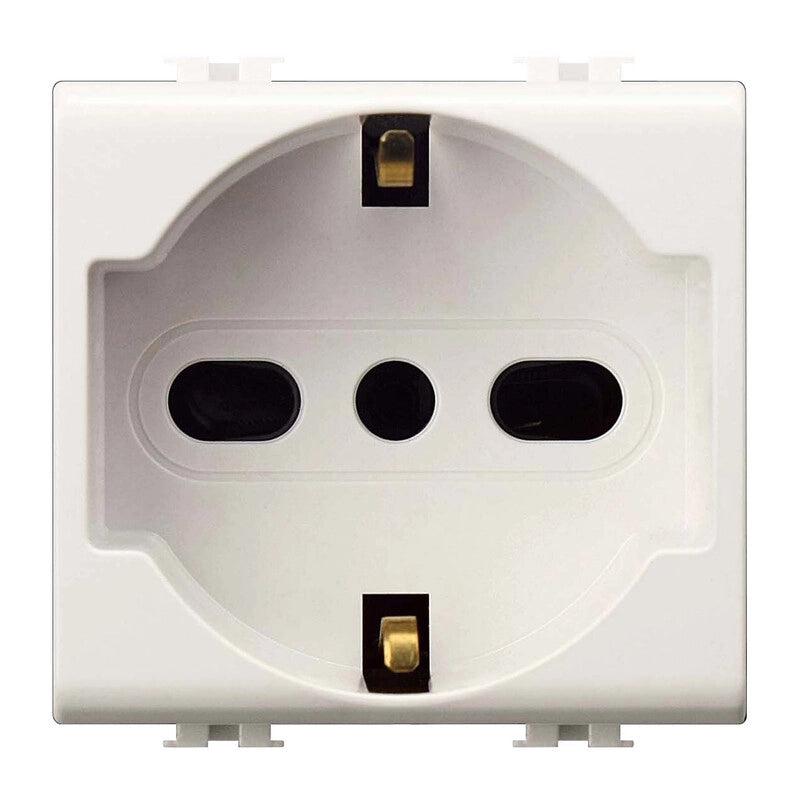 EASY SE8040 PRESA SCHUKO BIPASSO 2P+T- 6,0 pz