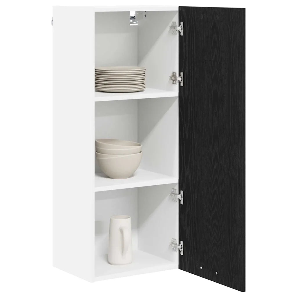 Armadio pensile Rovere Nero 40 x 31 x 100 cm Legno multistrato 884339