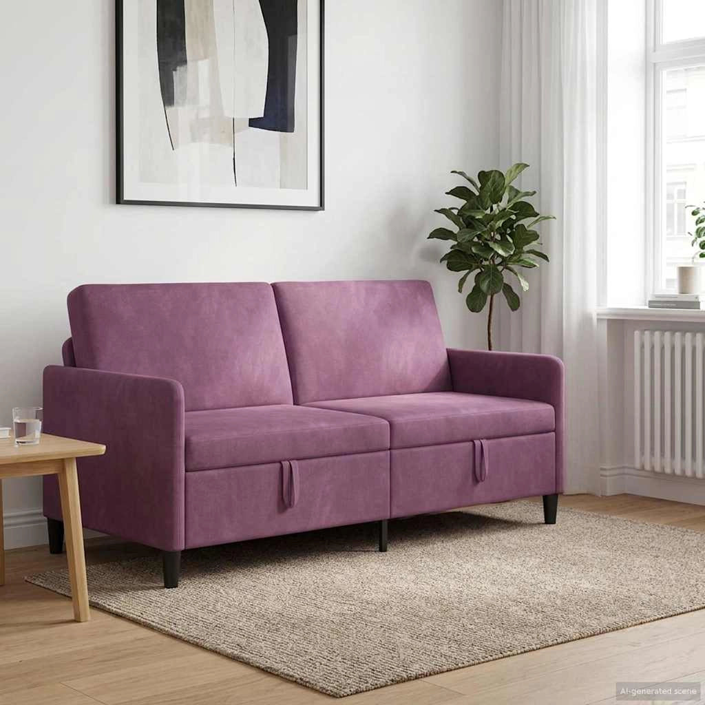Divano con Storage Viola 172 x 78 x 87 cm Poliestere 42036974