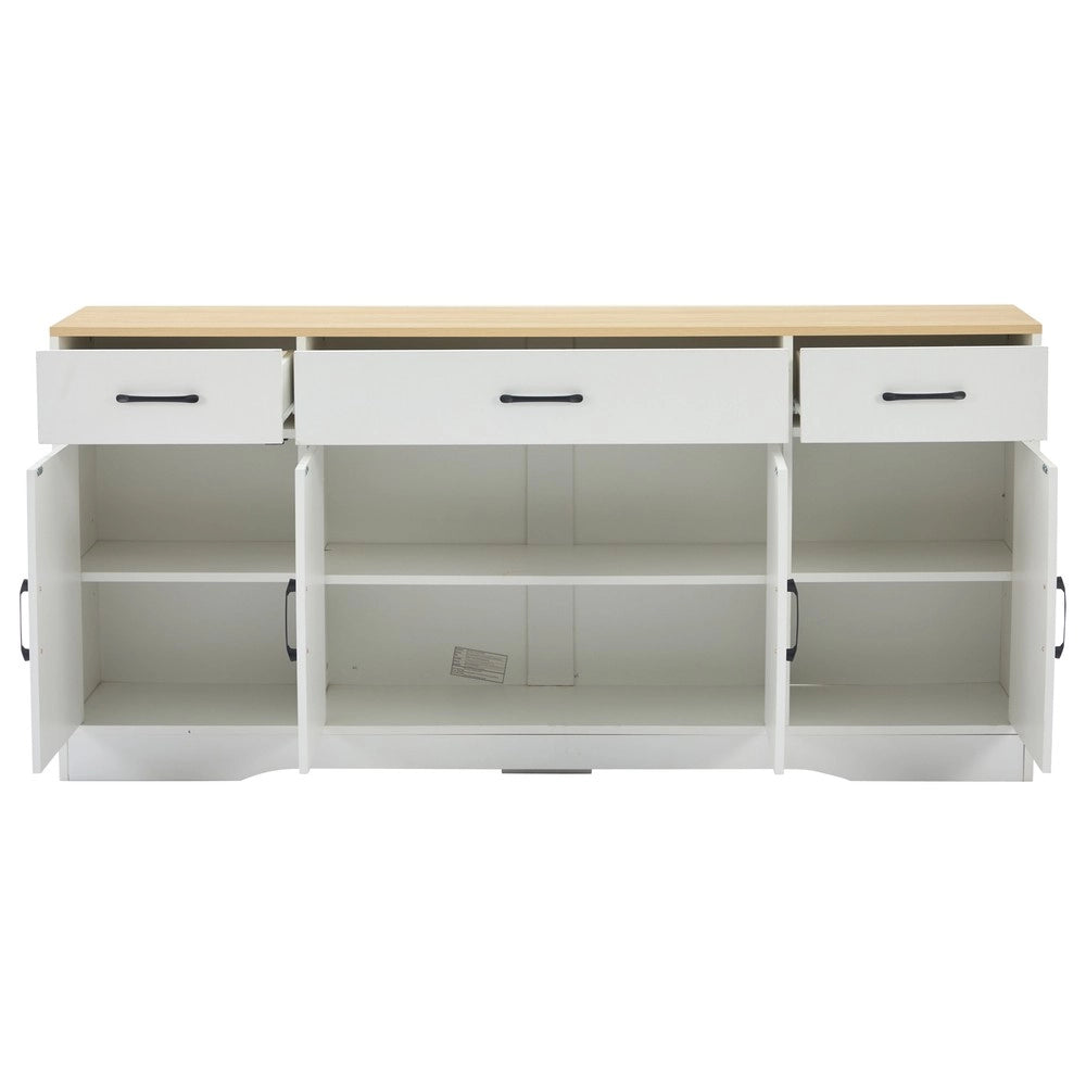 Credenza Moderna ¨C MINIMAL ¨C Bianco, Legno, Multiuso