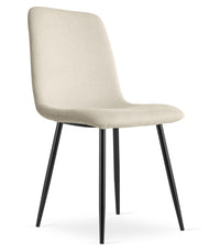 Poltrona imbottita VALORA RIFT per soggiorno - Beige x 2