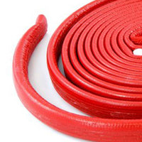 Rotolo polietilene espanso rosso in rotoli da 10 metri