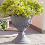 VASO PVC A CALICE Ø cm 43 x h.46 lt.20 - grigio  - BAMA