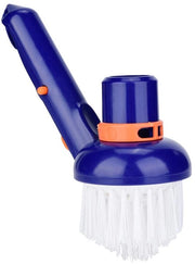Asciugacqua per piscine con setole a 45 gradi di angolo - setole in nylon - spazzola per pulizia - polimero di carbonio - per piscine, bagni di sole, bagni a bolle - peso 112 g - spazzola per piscine