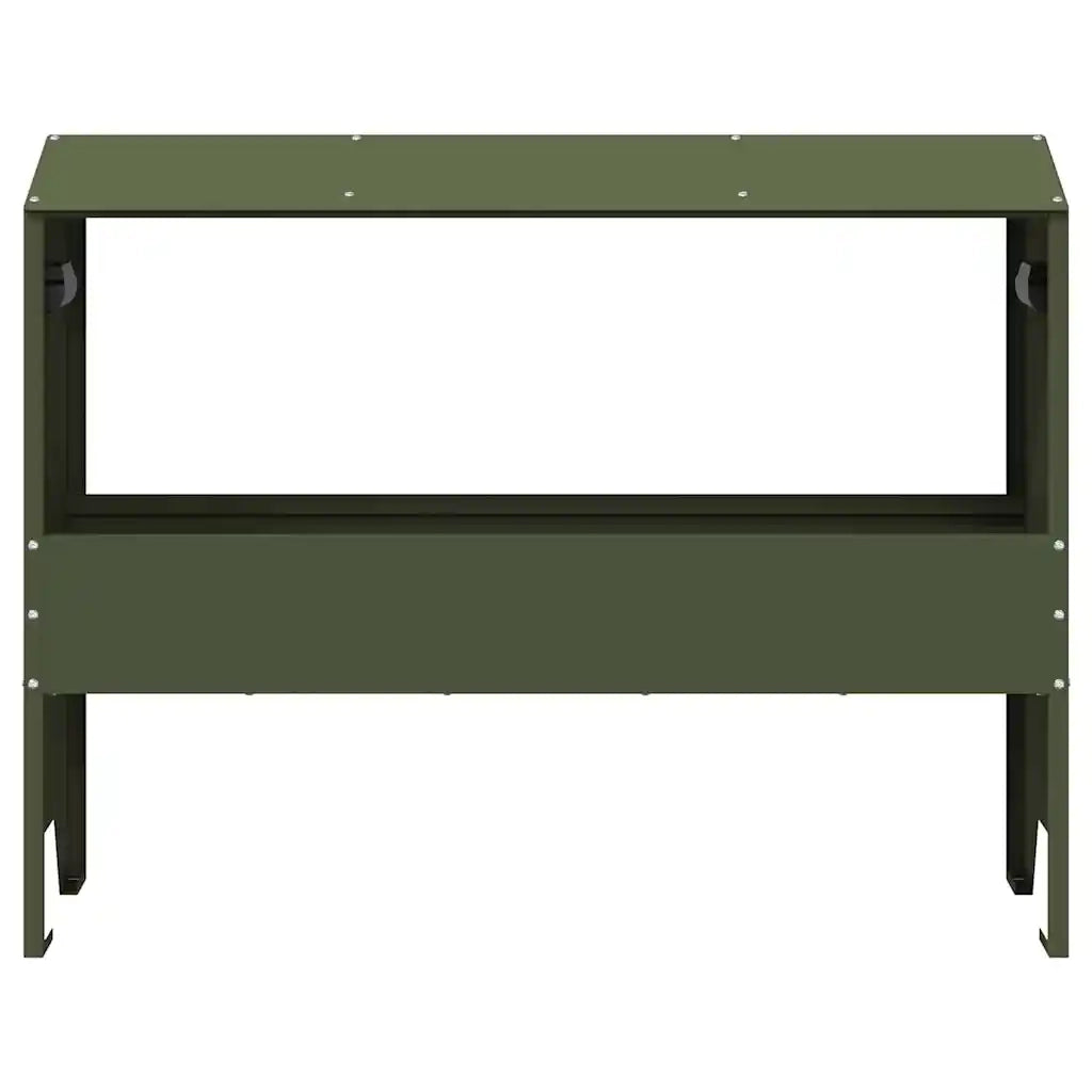 Abbeveratoio per bestiame Verde oliva 79 x 35 x 62 cm CFW5109436
