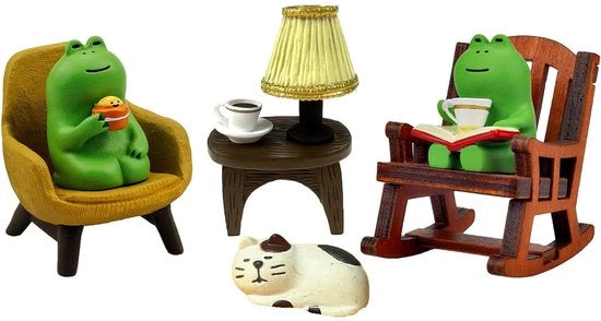 Figure di giardino in resina 6 pezzi - decorazioni per esterni - accessori per giardino - decorazioni divertenti - resistente alle intemperie - alta qualità Kunstharz