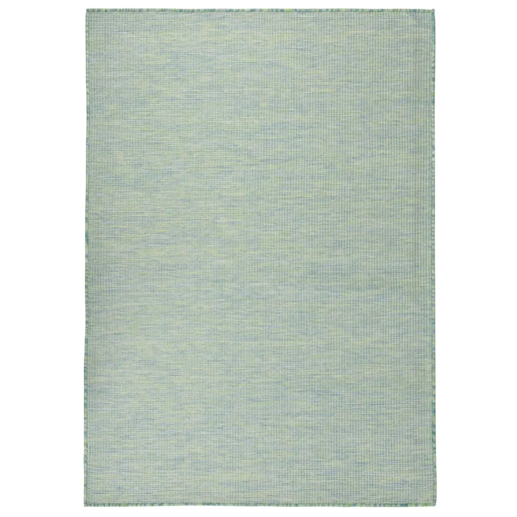 Tappeto da Esterni a Tessitura Piatta 200x280 cm Turchese cod mxl 60181