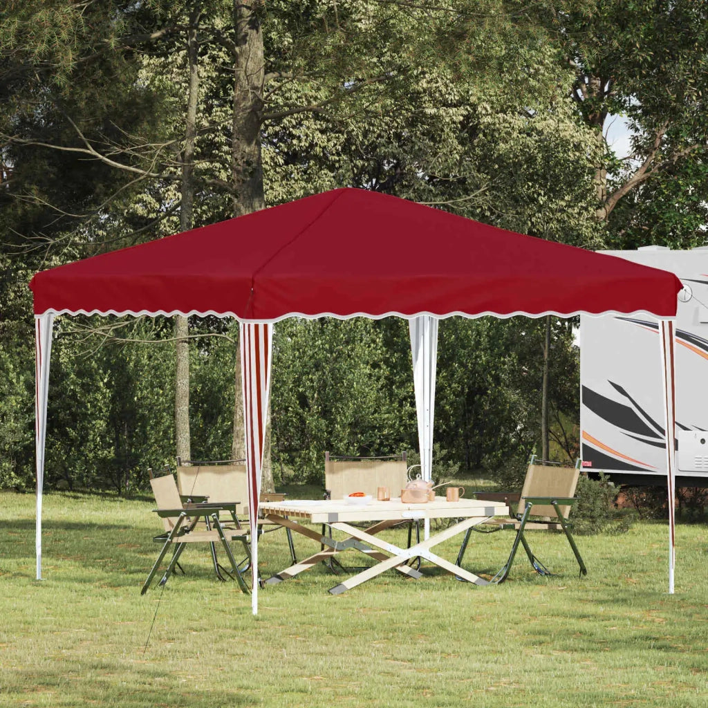 Tenda per feste a pop-up-Gazebo Borgogna 288 x 288 x 245 cm 152658