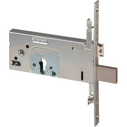 SERRATURA METALLO INFILARE 56357 CISA  B.Q INOX F.MM 22 F.SAG.TRI+SCR+Q8 H.MM 64 E.MM 100