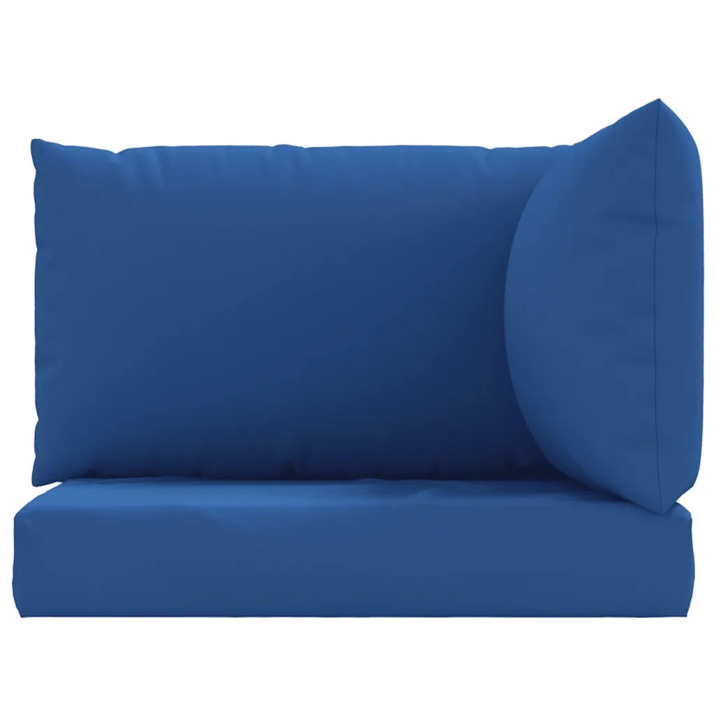 Cuscini per Pallet 3 pz Blu in Tessuto Oxford 315074