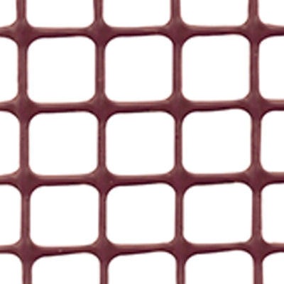 RETE PLASTICA BALCONE QUADRA TENAX  HDPE MARRONE MM 10X10 H.CM 100 ML 50
