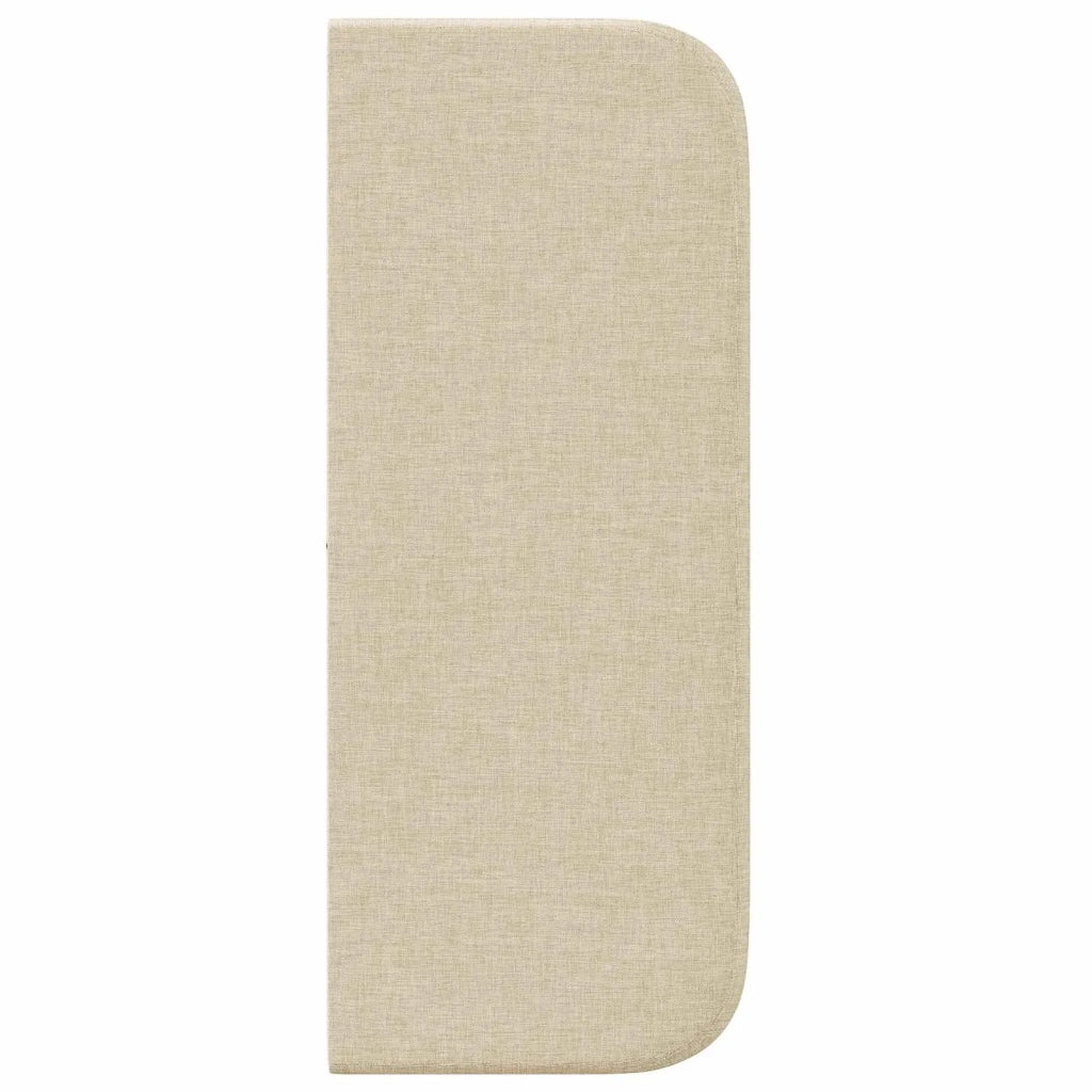 Orecchia della Testata Crema 40,5 x 40,5 x 4 cm Tessuto 346581