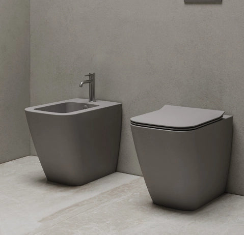 Vaso filomuro traslato con sistema Vortex - Tecna - Hatria Colori Hatria Sanitari: Bianco Lucido