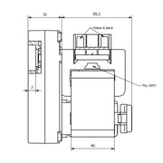 Ricambistufeapellet Motoriduttore per Stufa a Pellet KENTA K9177294 Albero da 8,5mm 4 RPM Motore per carico Pellet