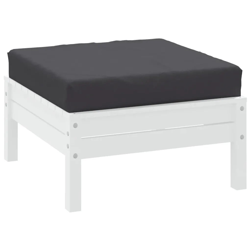 Cuscino per Pavimento e Pallet 60x60x6 cm Antracite in Tessuto cod mxl 54401