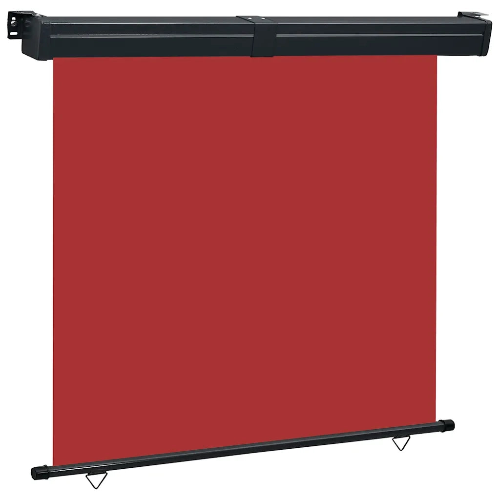 Tenda Laterale per Terrazzo 170x250 cm Rossa