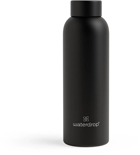 Bottiglia termica 600 ml - Acciaio inossidabile - Mantiene caldo per 24 ore - Freddo per 12 ore - Sostenibile - Riciclabile - Bottiglia d'acqua