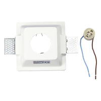 Raccordi GU10 con vetro gelo