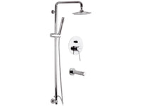 Set doccia con colonna doccia deluxe - serie minimal