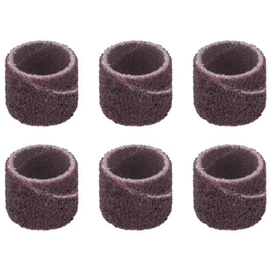 Cilindri Abrasivi Dremel 13 mm Grana 60 120 per Mandrino 407 SC407 408 432 Grana: 120