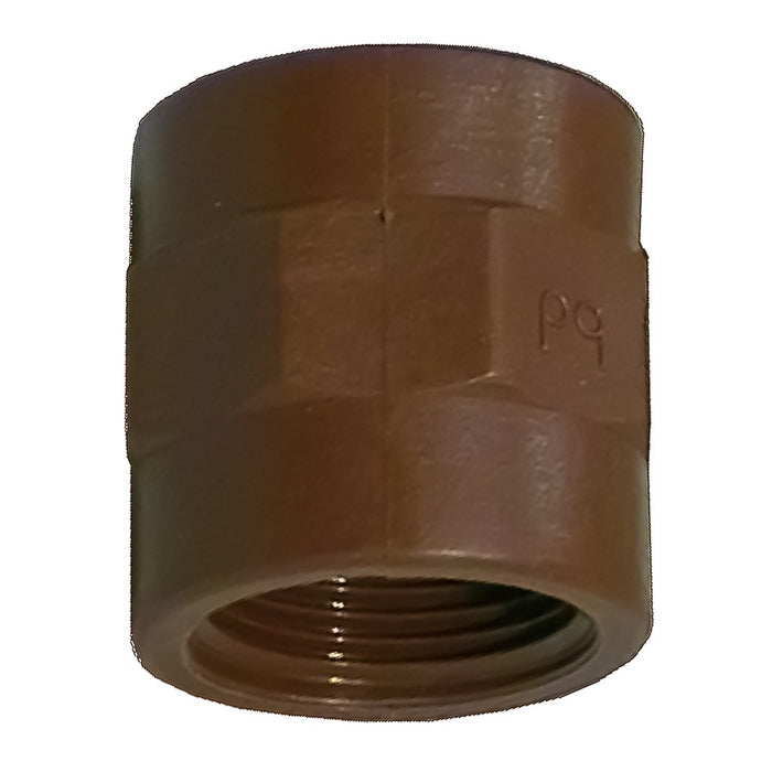 Manicotto in pp marrone