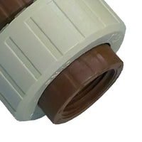 Bocchettone ff in pp marrone