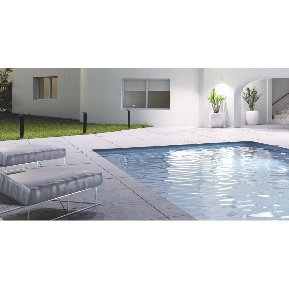 Paletto a led da esterno moderno IP54 9W 60CM Nero CCT 2200K/2700K/3000K On/Off