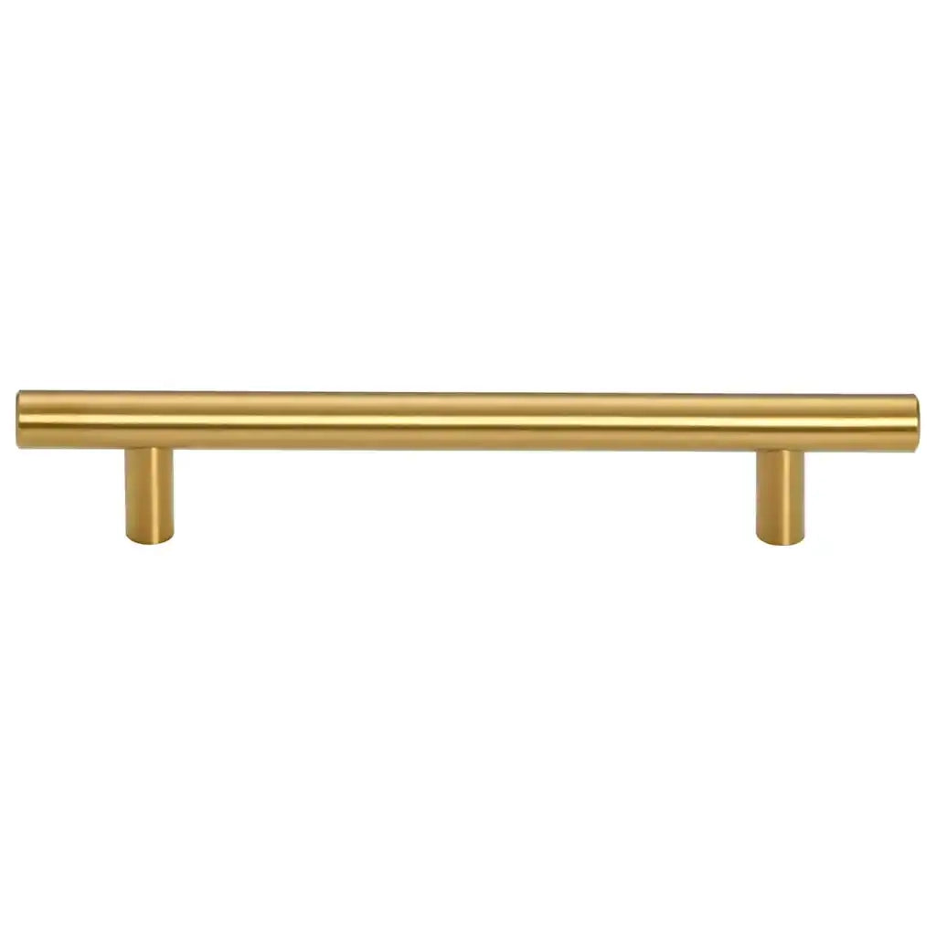 Maniglie per Mobili 10 pz Oro 128mm in Acciaio Inox CFW4597272