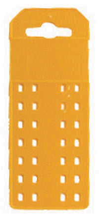 placchetta mm. 145x55 col. giallo cod:ferx.36942