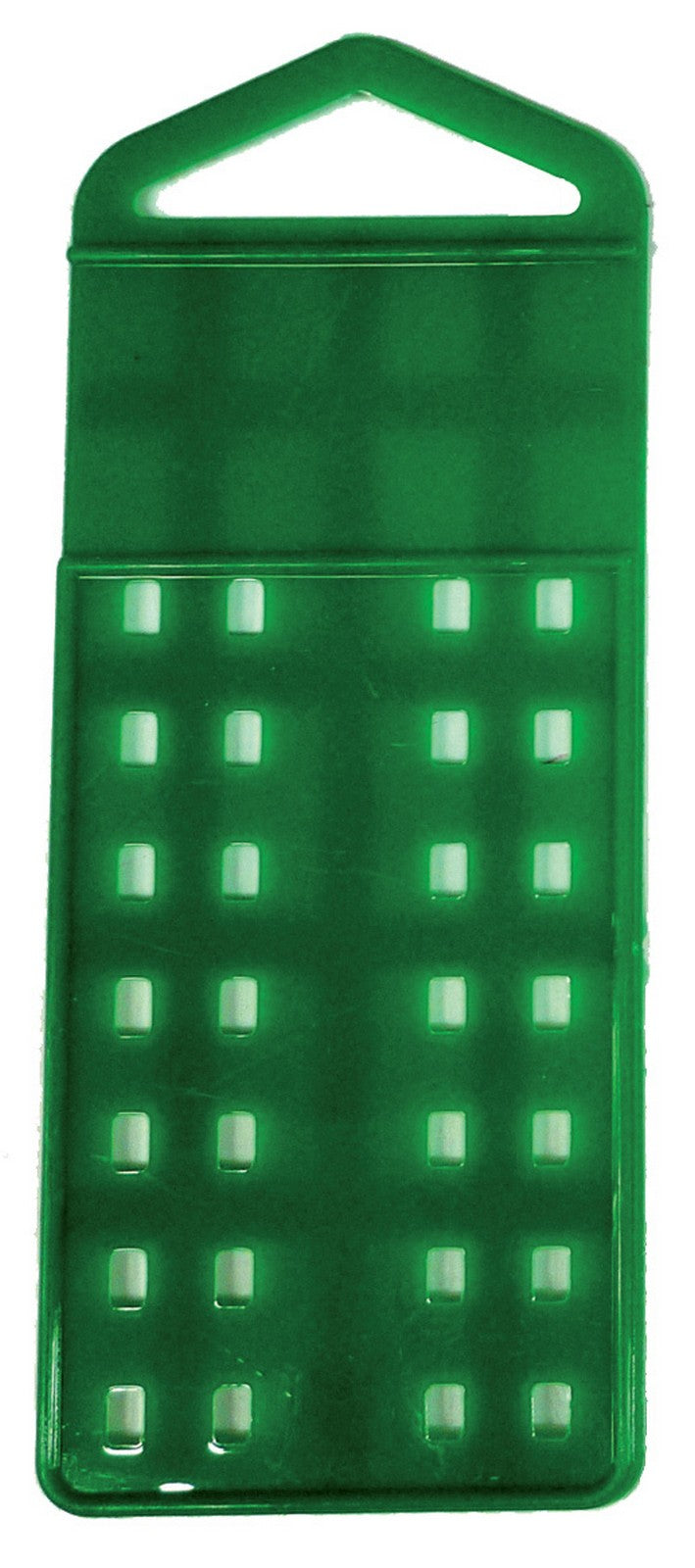 placchetta mm. 145x55 col. verde cod:ferx.36943