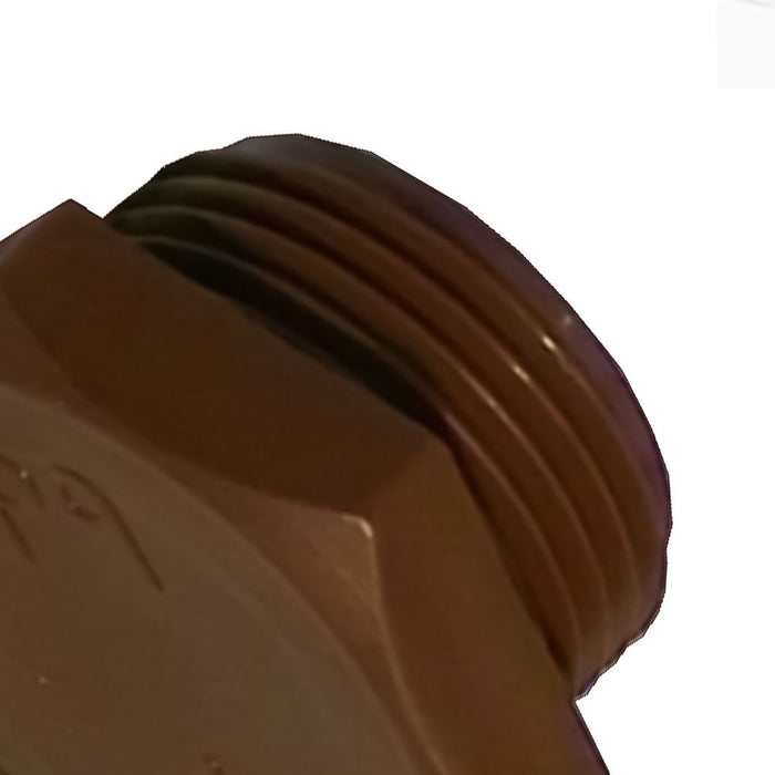 Tappo maschio in pp marrone