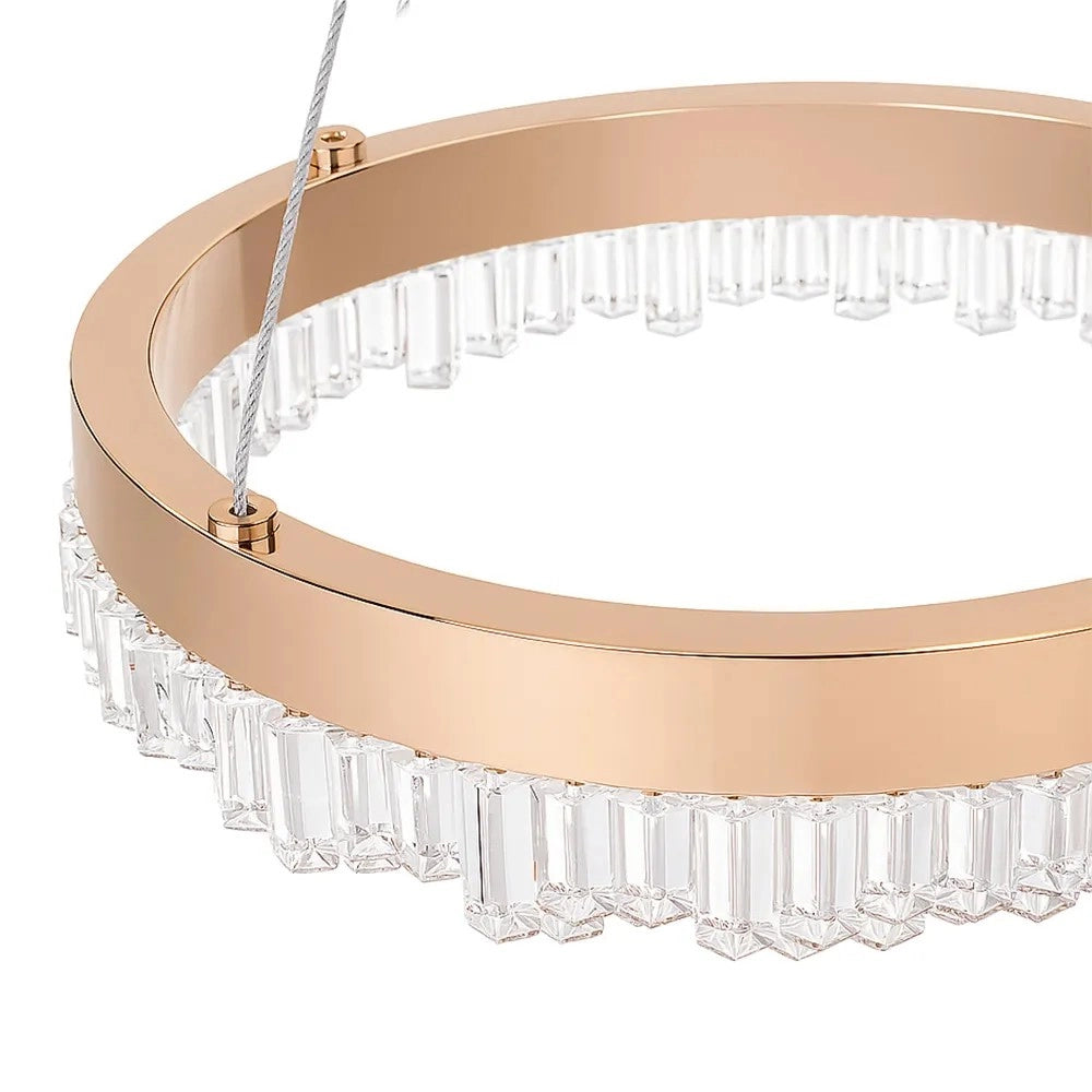 Lampada A Sospensione Led Lhj097-cp Gold