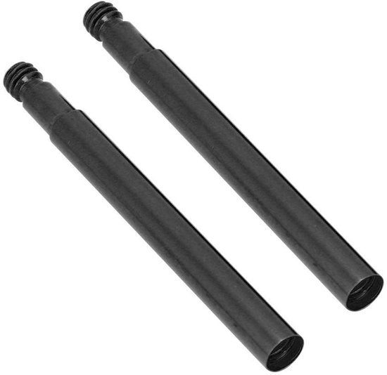 2 pezzi 60mm Estensore di valvola Presta per bicicletta in alluminio per pneumatici da corsa.